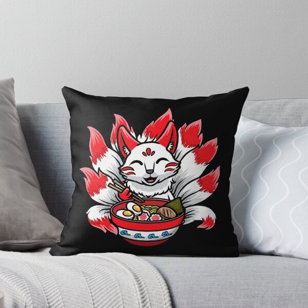 Item preview, Cute Kitsune Ramen Bowl Japanese Noodle Kawaii Anime Fox designed and sold by PerkinsAarav.