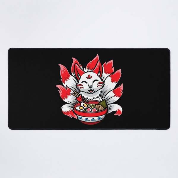 Item preview, Cute Kitsune Ramen Bowl Japanese Noodle Kawaii Anime Fox designed and sold by PerkinsAarav.
