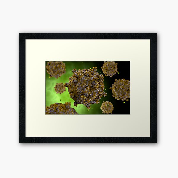 Item preview, Conceptual image of coxsackievirus. designed and sold by StocktrekImages.