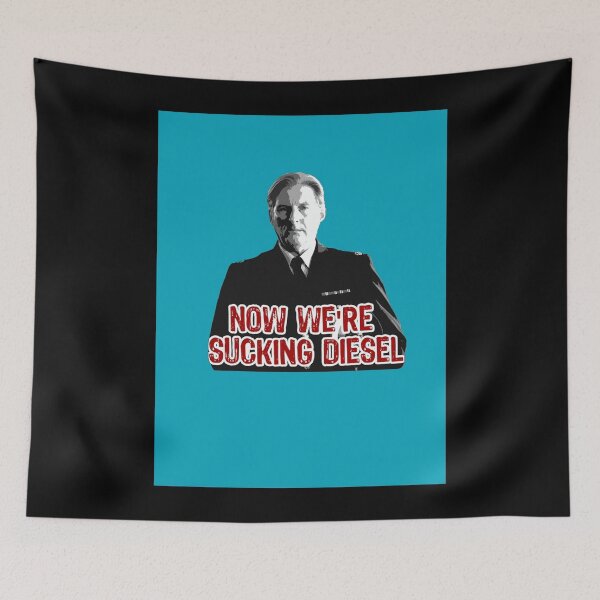 Item preview, Line of Duty - Sucking Diesel Poster designed and sold by robinsonhan.