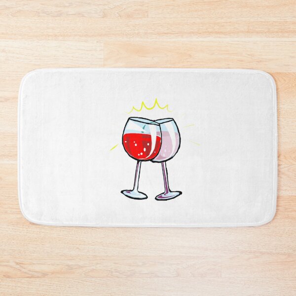 Item preview, glass of wine decal designed and sold by Windsart.