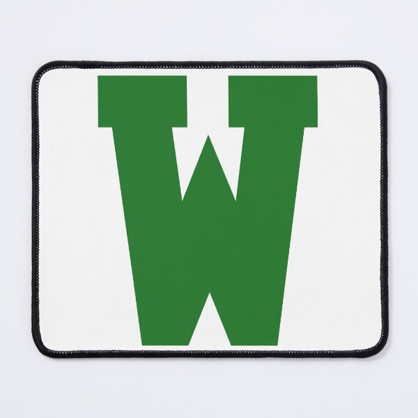 Item preview, Alphabet, Green W, Sports letter W designed and sold by TheCultStuff.