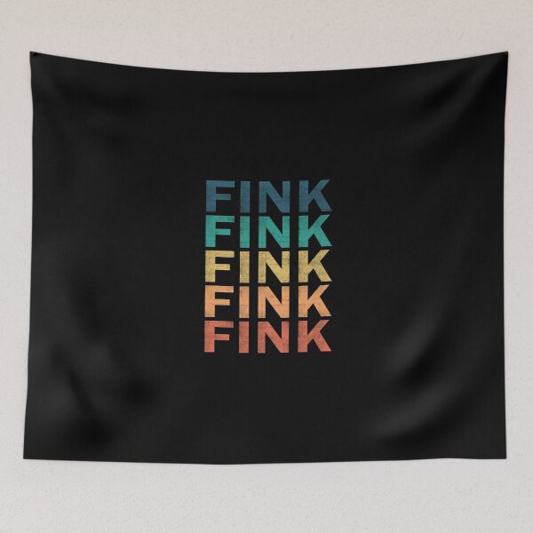 Aperçu de l'œuvre Fink Name T Shirt - Fink Vintage Retro Name Gift Item Tee créée et vendue par gabridunc4.
