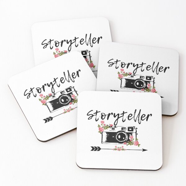 Item preview, Photographer Storyteller Vintage Floral Camera Photography designed and sold by shannange.
