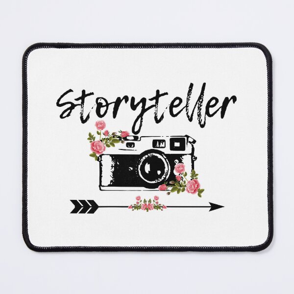 Item preview, Photographer Storyteller Vintage Floral Camera Photography designed and sold by shannange.