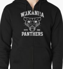 Wakanda Panthers Zipped Hoodie