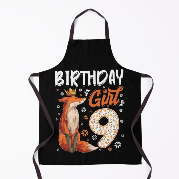 Item preview, Fox Animal Lovers 9th Birthday Girl Fox B-day 9 Year Old designed and sold by PerkinsAarav.