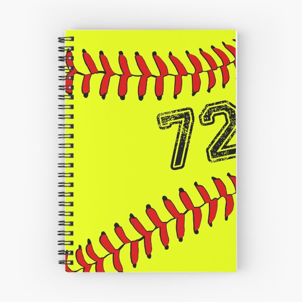 Item preview, Softball ball number 72, seventy two designed and sold by TheCultStuff.