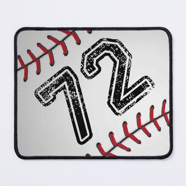 Item preview, Baseball ball number 72, seventy two designed and sold by TheCultStuff.