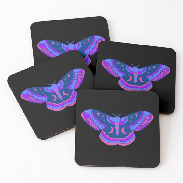 Item preview, Subtle Bi Pride Flag, Aesthetic Discreet Bisexual Moth, LGBTQ designed and sold by SweetestPrints.