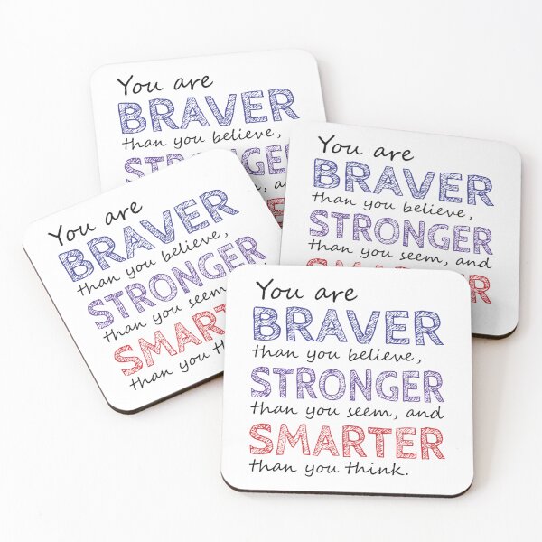 Item preview, You are Braver Stronger Smarter designed and sold by LongTungEQ.