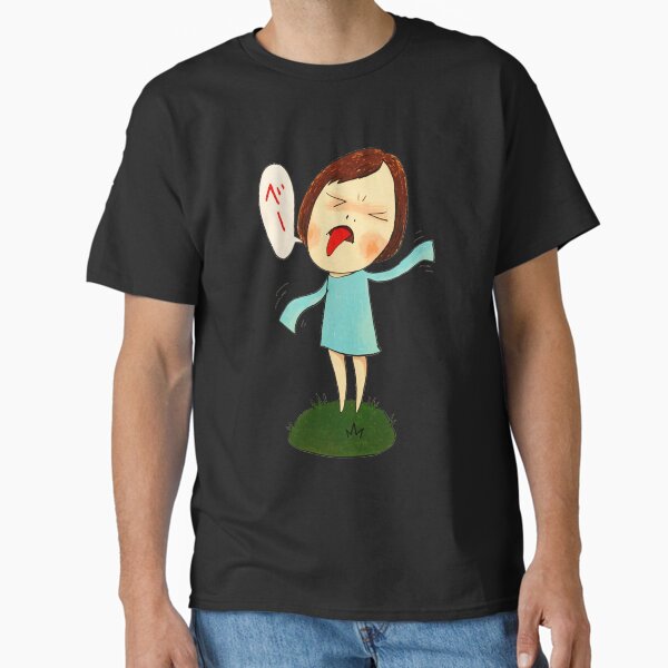 Item preview, Funny Gifts For Yoshitomo Nara Tshirt Yoshitomo Nara Sticker designed and sold by Cassandra2016.