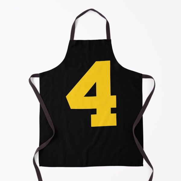 Item preview, Number 4, Yellow four, Sports number 4 designed and sold by TheCultStuff.