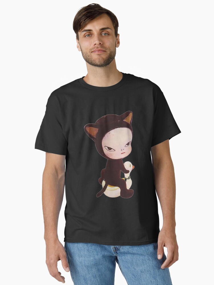 Thumbnail 1 of 7, Classic T-Shirt, Funny Man Yoshitomo Nara designed and sold by Cassandra2016.