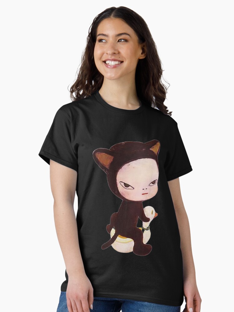 Thumbnail 2 of 7, Classic T-Shirt, Funny Man Yoshitomo Nara designed and sold by Cassandra2016.