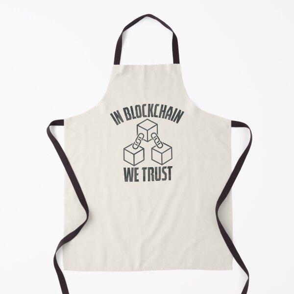 Item preview, In Blockchain We Trust | Funny Blockchain Developer designed and sold by DrawingBoard.