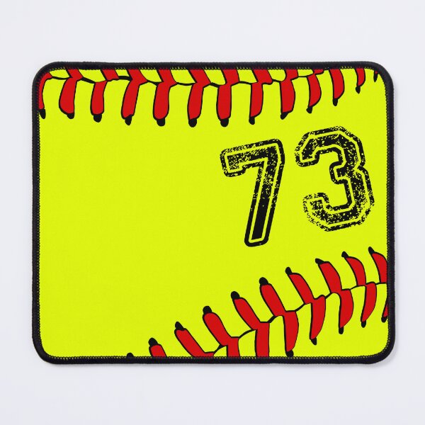 Item preview, Softball ball number 73, seventy three designed and sold by TheCultStuff.