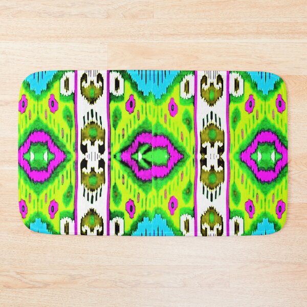 Item preview, Uzbek Ikat colorful designs ikat patterns, Uzbek Ikat designs designed and sold by LeFabriqueOuz.
