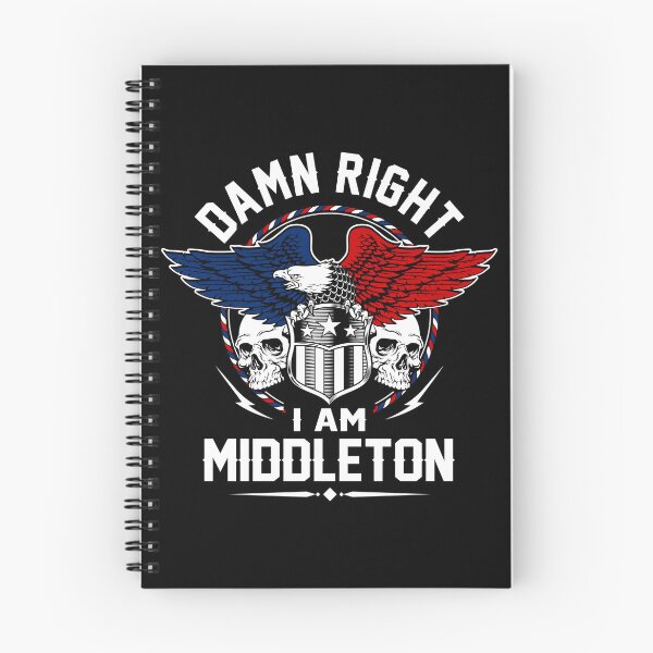 Item preview, Middleton Name T Shirt - Damn Right I Am Middleton Gift Item Tee designed and sold by ximenalivi.