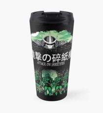 Attack on Shredder (All Turtles) Travel Mug