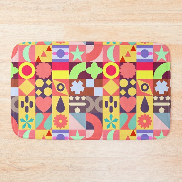 Item preview, Colorful Neo Geometric Pattern designed and sold by ErmessThiings.