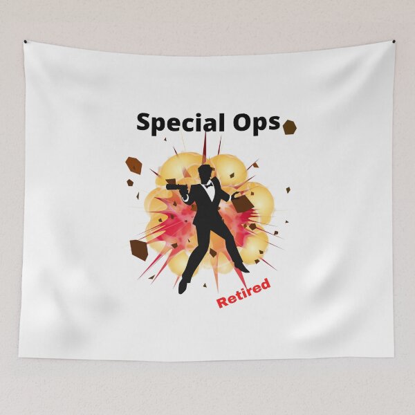 Item preview, Novelty Fun Image Special Ops Retired designed and sold by NovawayDirect.