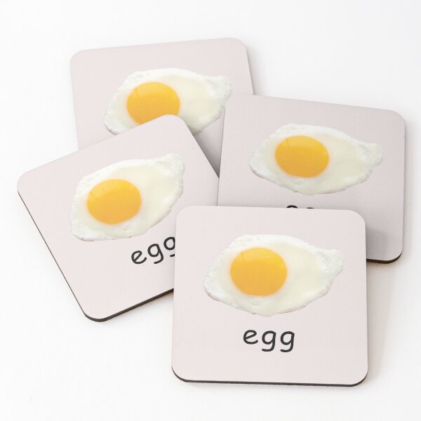 Item preview, Egg, I love egg, Funny Food, Fried Egg, Sunny side up, Over Easy designed and sold by MelanieMerches.