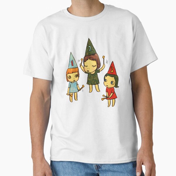 Item preview, Yoshitomo Nara Three Little Girl Tshirt - Yoshitomo Nara Three Little Girl    designed and sold by AtaluneCosmoCo.