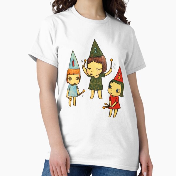 Item preview, Yoshitomo Nara Three Little Girl Tshirt - Yoshitomo Nara Three Little Girl    designed and sold by AtaluneCosmoCo.