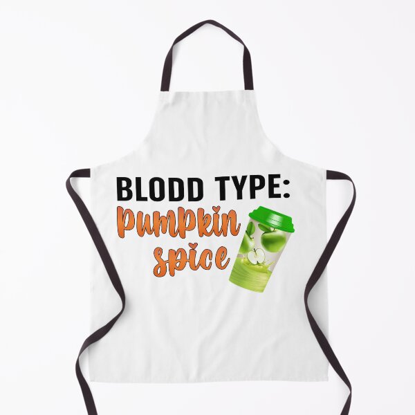 Item preview, Blood Type Pumpkin Spice designed and sold by Moeez Javed.