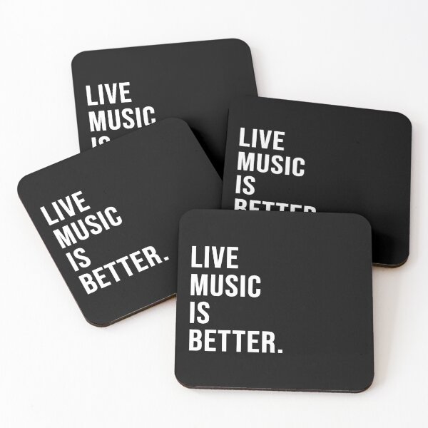 Item preview, Live music is better. designed and sold by Josh-X.