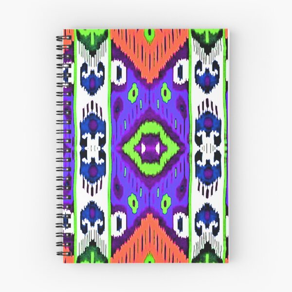 Item preview, Uzbek Ikat colorful designs ikat patterns, Uzbek Ikat designs designed and sold by LeFabriqueOuz.