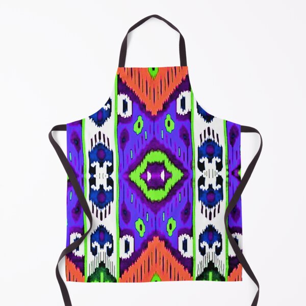 Item preview, Uzbek Ikat colorful designs ikat patterns, Uzbek Ikat designs designed and sold by LeFabriqueOuz.