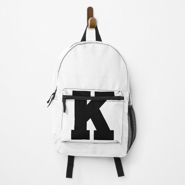 Item preview, Alphabet, Black K, Sports letter K designed and sold by TheCultStuff.
