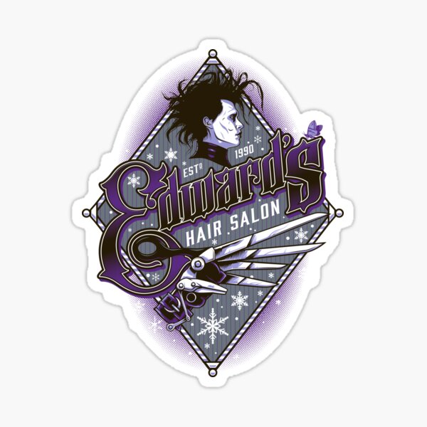 Edward's Salon Sticker