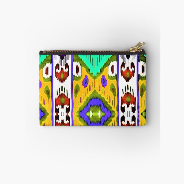Item preview, Uzbek Ikat colorful designs ikat patterns, Uzbek Ikat designs designed and sold by LeFabriqueOuz.