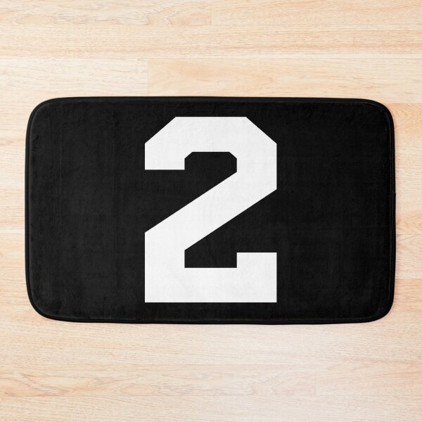Item preview, Number 2, White two, Sports number 2 designed and sold by TheCultStuff.