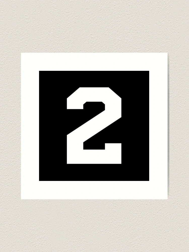 Number 2, White two, Sports number 2