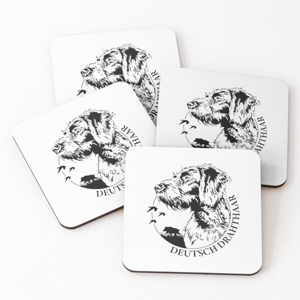 Item preview, German Wirehaired Pointer Dog Hunting Dogs Portrait designed and sold by dogarts.