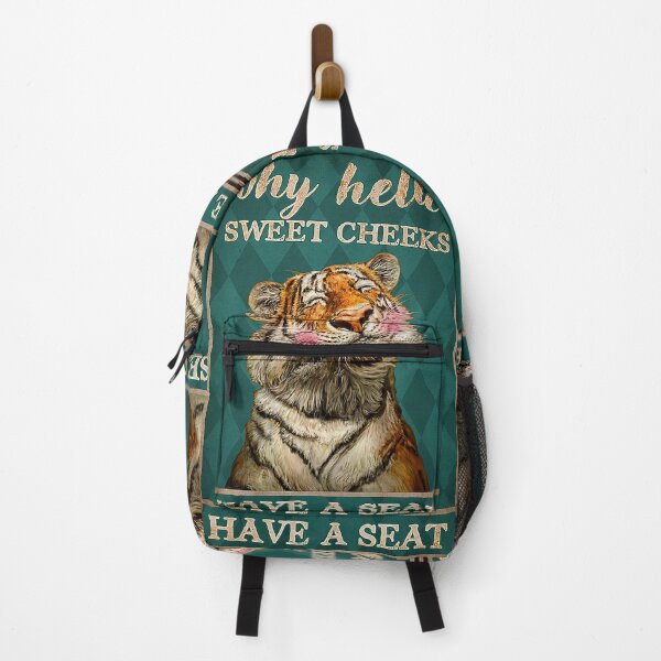 Item preview, Why hello sweet cheeks  have a seat tigers lover designed and sold by KinstleHawa.