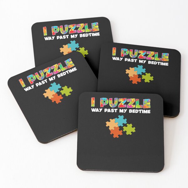Item preview, Jigsaw Puzzle Lover Shirt I Puzzle Past My Bedtime designed and sold by jarlinxsanchez.