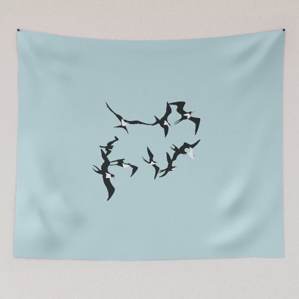 Item preview, Frigatebird chase designed and sold by Nimzoid.