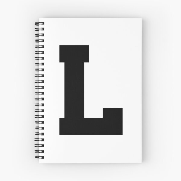 Item preview, Alphabet, Black L, Sports letter L designed and sold by TheCultStuff.