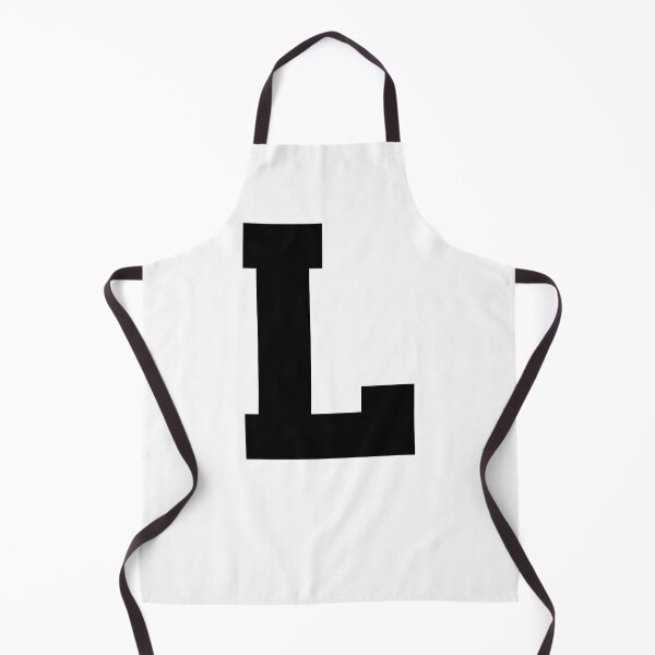 Item preview, Alphabet, Black L, Sports letter L designed and sold by TheCultStuff.