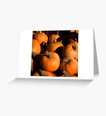 pumpkins Greeting Card