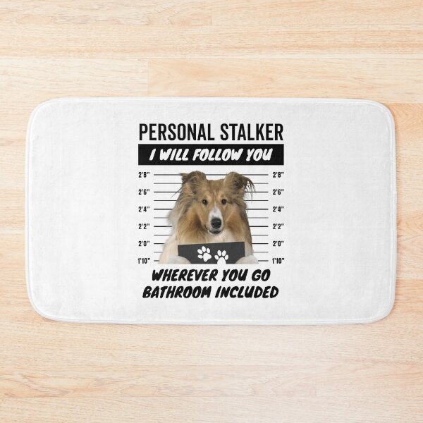 Item preview, Personal Stalker Dog – Rough Collie designed and sold by More Cute Dogs.