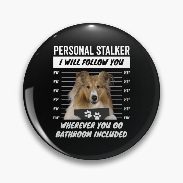 Item preview, Personal Stalker Dog – Rough Collie designed and sold by More Cute Dogs.