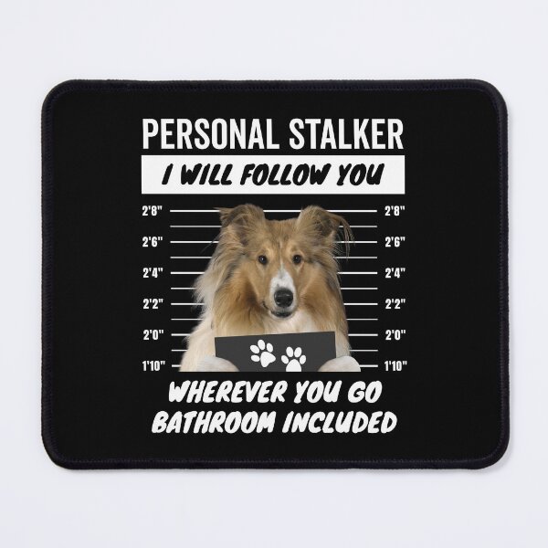 Item preview, Personal Stalker Dog – Rough Collie designed and sold by More Cute Dogs.