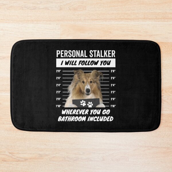 Item preview, Personal Stalker Dog – Rough Collie designed and sold by More Cute Dogs.