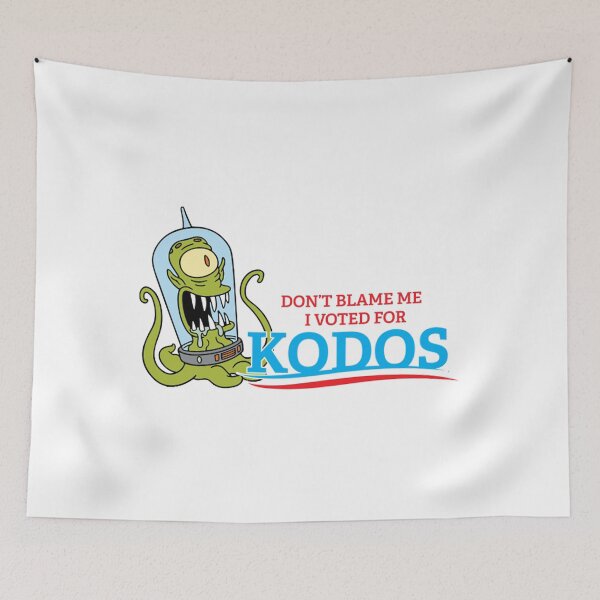 Item preview, Don't Blame Me I Voted for Kodos TShirt designed and sold by Cuprahe2987.
